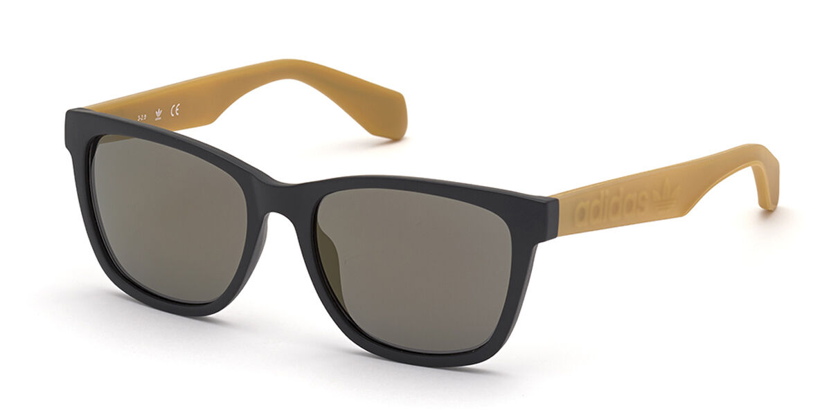 Adidas Originals OR0044 02G, Black frame, Brown Mirror lenses