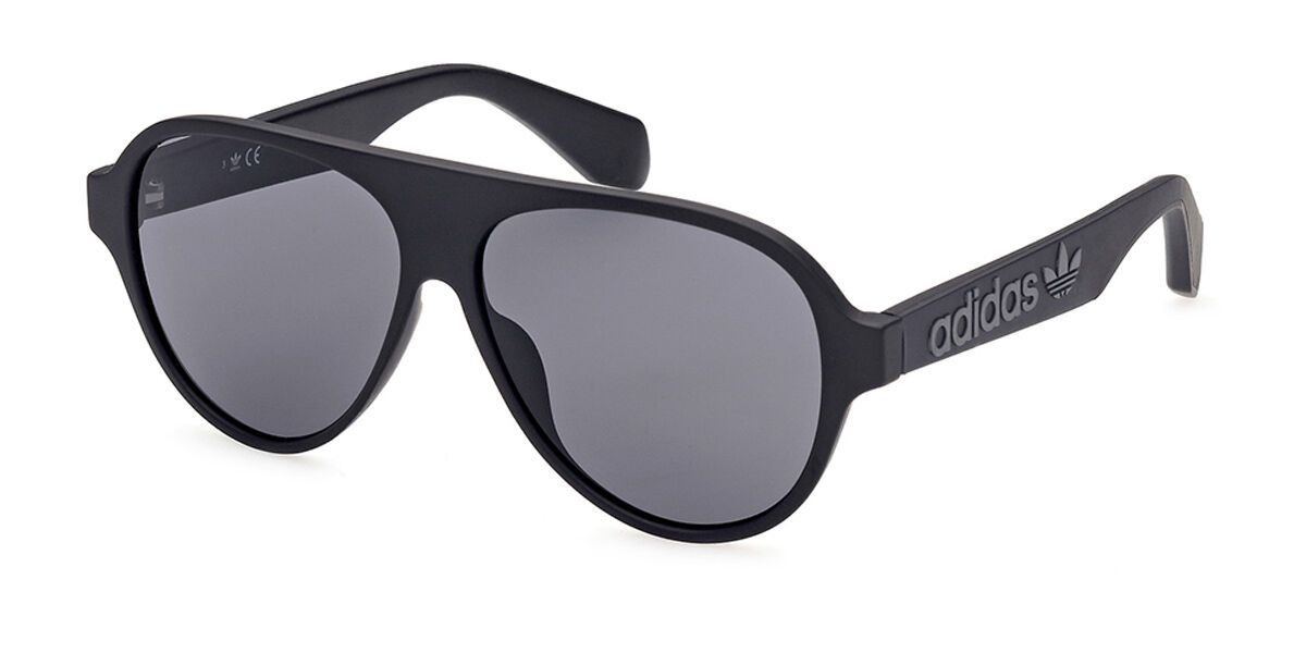 Adidas Originals OR0059 01A, Black frame, Grey lenses