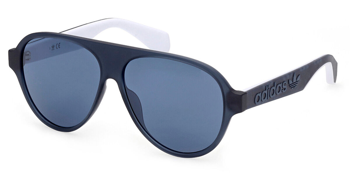 Adidas Originals OR0059 92X, Blue frame, Grey lenses