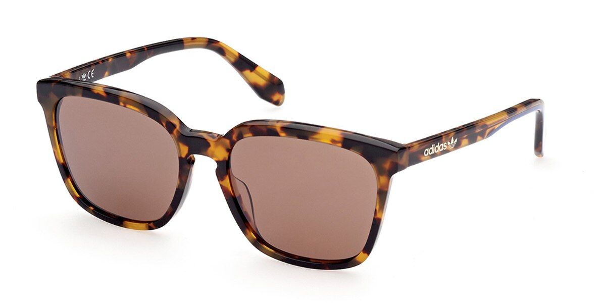 Adidas Originals OR0061 53G, Tortoiseshell frame, Brown Mirror lenses