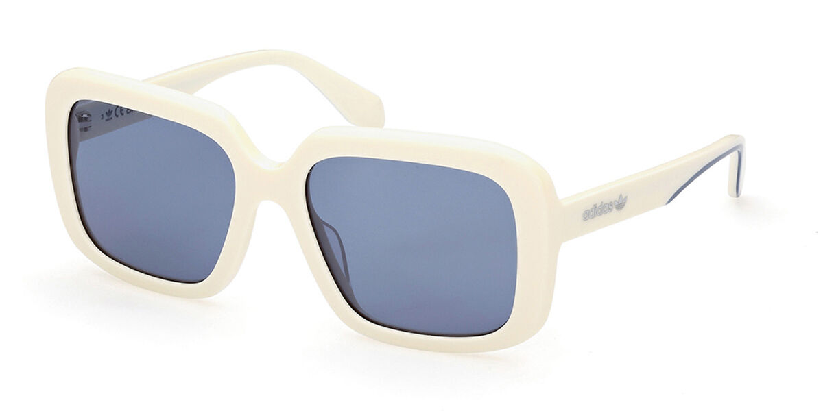 Adidas Originals OR0065 21V, White frame, Blue lenses