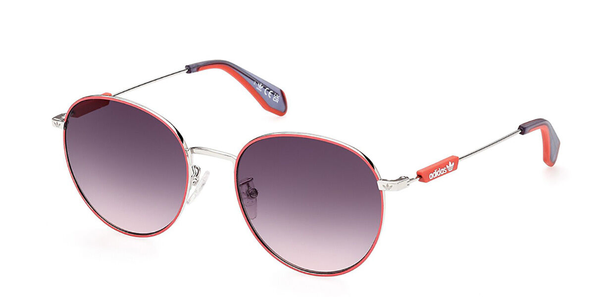 Adidas Originals OR0072 73W, Red frame, Blue Gradient lenses