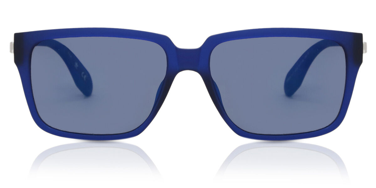 Adidas Originals OR0013-F Asian Fit 91X, Blue frame, Dark Blue Mirror lenses