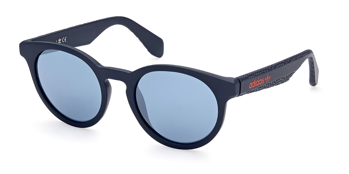 Adidas Originals OR0056-F Asian Fit 92X, Blue frame, Blue Mirror lenses