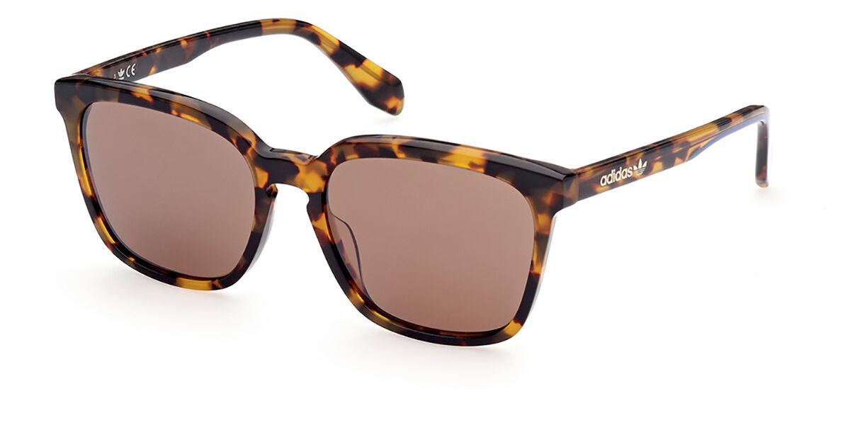Adidas Originals OR0061-F Asian Fit 53G, Tortoiseshell frame, Brown Mirror lenses