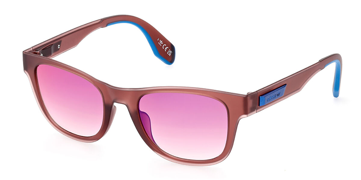 Adidas Originals OR0079 70Z, Red frame, Gradient Red Mirror lenses