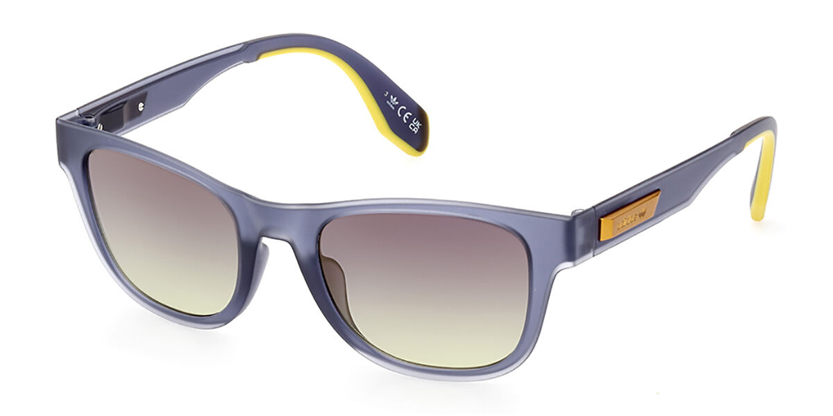 Adidas Originals OR0079 91X, Blue frame, Gradient Grey Mirror lenses