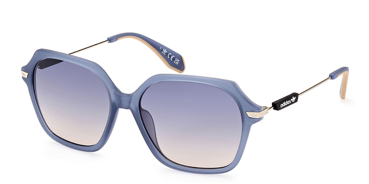 Adidas Originals OR0082 91W, Blue frame, Gradient Blue lenses