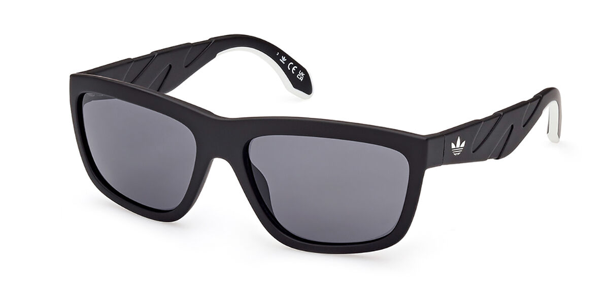 Adidas Originals OR0094 02A, Black frame, Smoke Dark Grey lenses