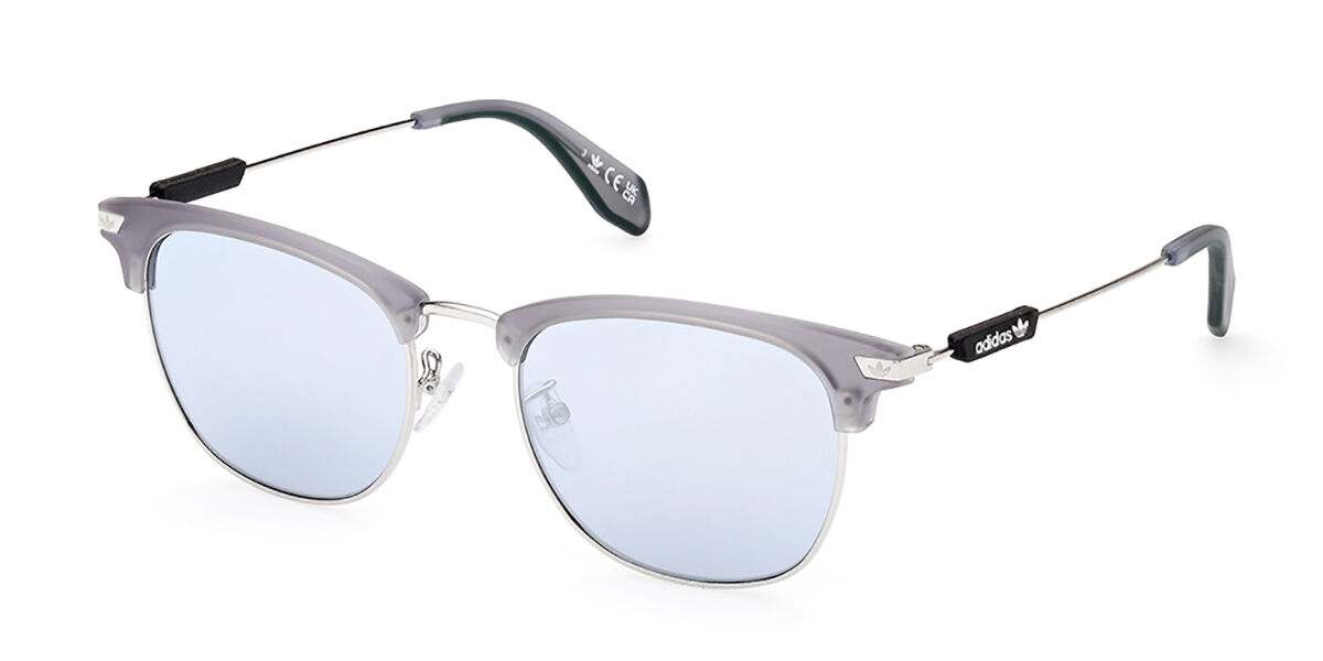 Adidas Originals OR0083 20C, Grey frame, Smoke Grey Mirror lenses