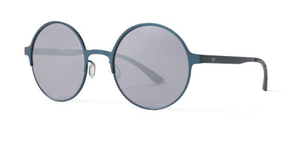 Adidas Originals AOM004 026.000, Green frame, Grey Mirror lenses