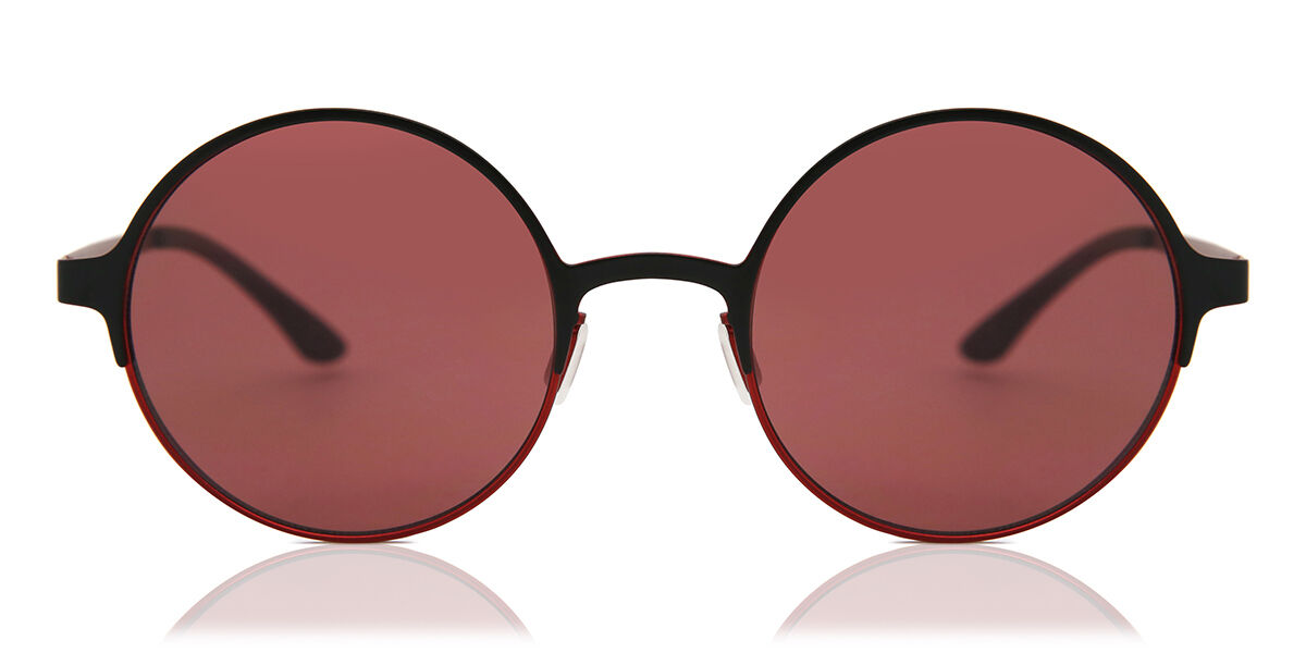 Adidas Originals AOM004 009.053, Black frame, Dark Pink lenses