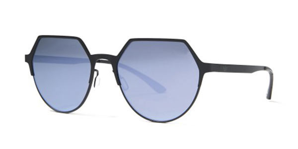 Adidas Originals AOM007 009.000, Black frame, Blue Mirror lenses