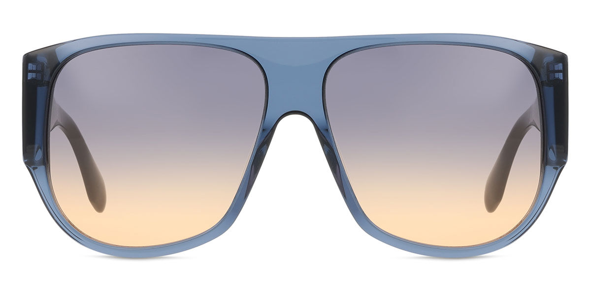 Adidas Originals OR0097 92W, Blue frame, Gradient Blue Brown lenses
