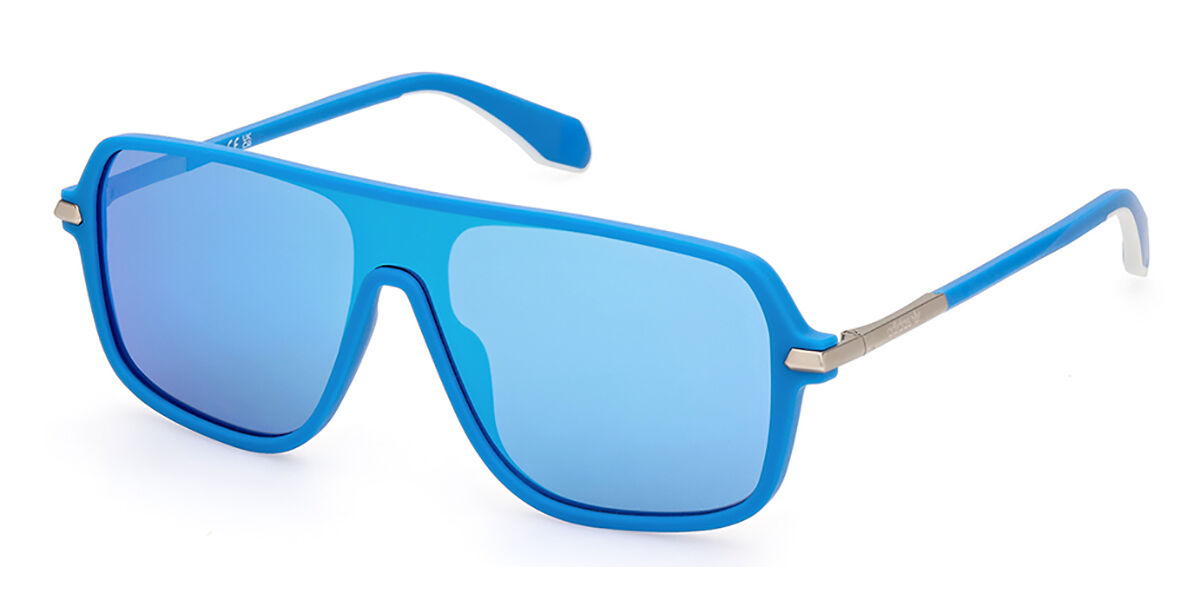 Adidas Originals OR0100 85X, Blue frame, Blue Mirror lenses