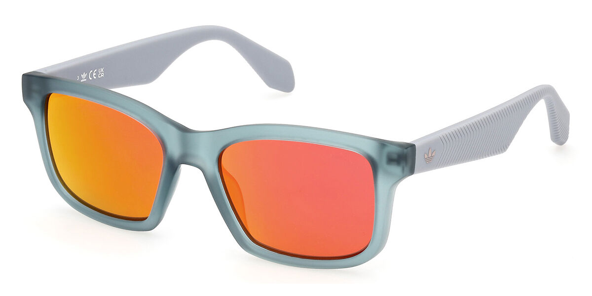 Adidas Originals OR0105 20U, Grey frame, Bordeaux Mirror lenses