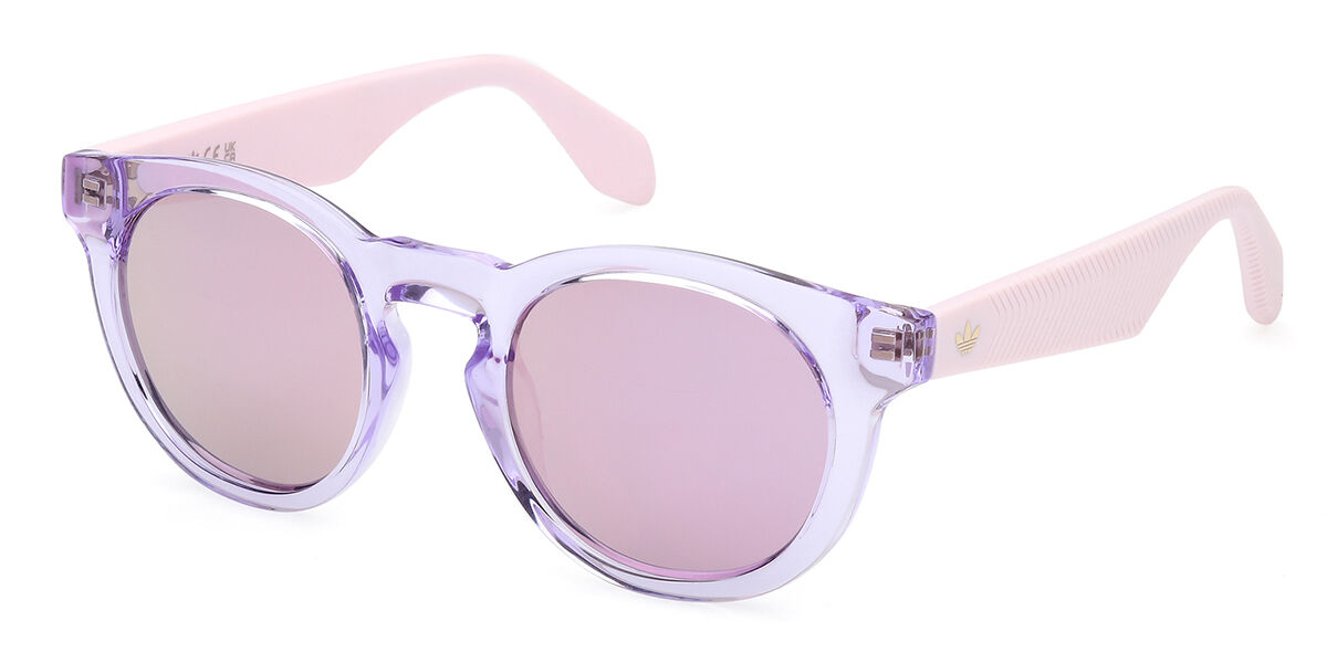 Adidas Originals OR0106 72Z, Purple frame, Purple Mirror lenses