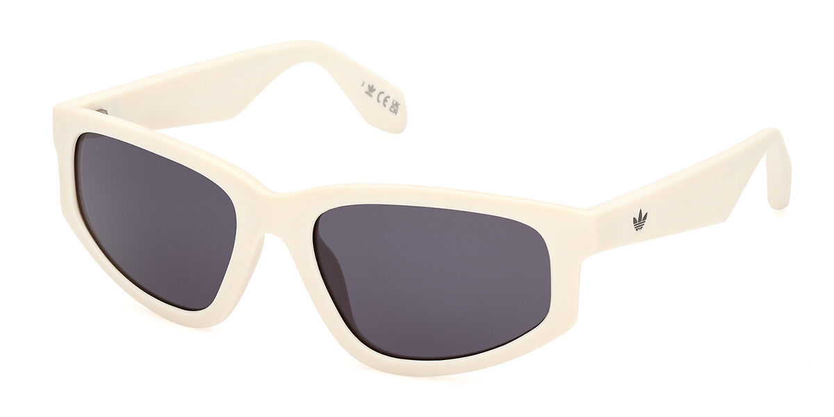 Adidas Originals OR0107 21A, White frame, Dark Grey lenses