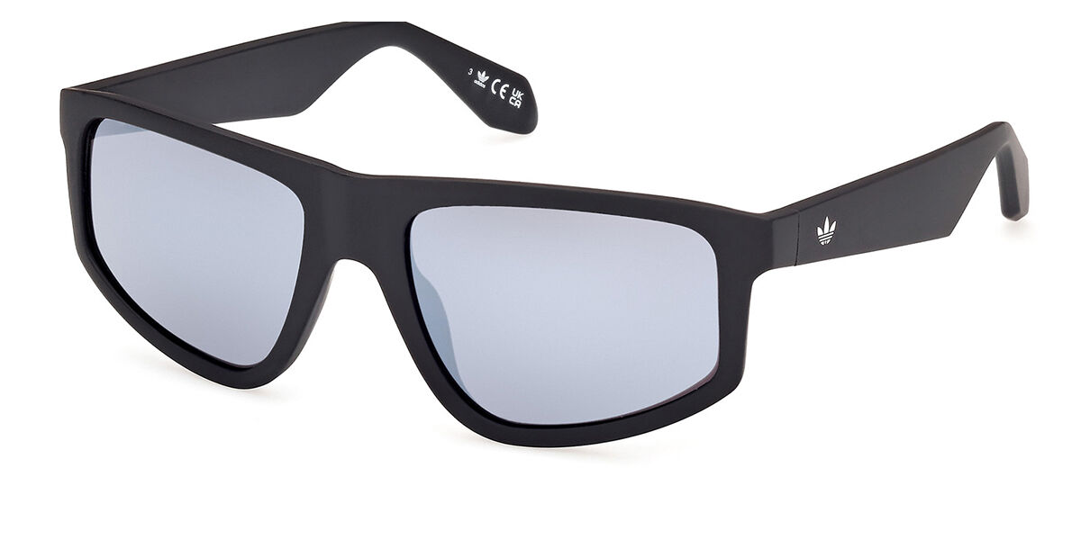 Adidas Originals OR0108 02C, Black frame, Grey Mirror lenses