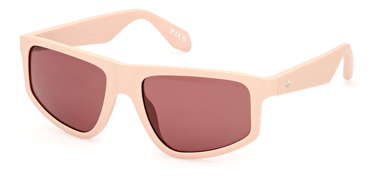 Adidas Originals OR0108 73S, Pink frame, Bordeaux lenses