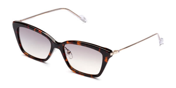 Adidas Originals AOK008 092.000, Tortoiseshell frame, Grey lenses