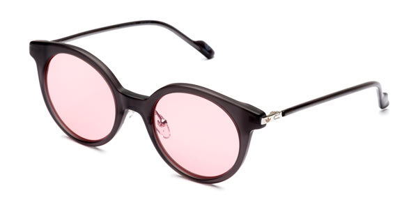 Adidas Originals AOK007 070.000, Grey frame, Pink lenses