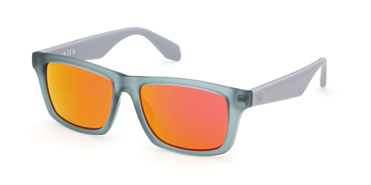 Adidas Originals OR0115 20U, Grey frame, Bordeaux Mirror lenses