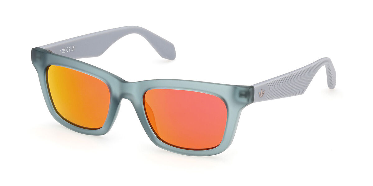 Adidas Originals OR0116 20U, Grey frame, Bordeaux Mirror lenses