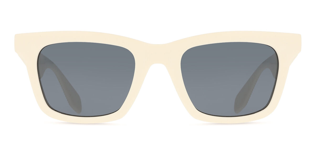 Adidas Originals OR0116 21A, White frame, Smoke Dark Grey lenses