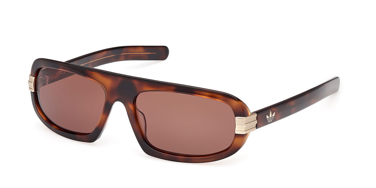 Adidas Originals OR0122 52E, Tortoiseshell frame, Dark Brown lenses