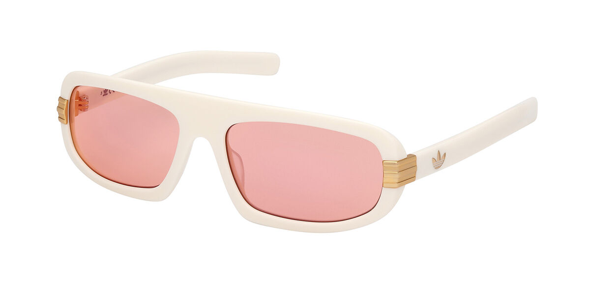 Adidas Originals OR0122 21Z, White frame, Purple Photochromic Mirror lenses
