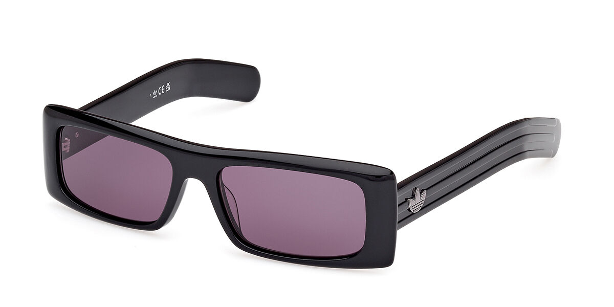 Adidas Originals OR0124 01A, Black frame, Smoke Grey lenses