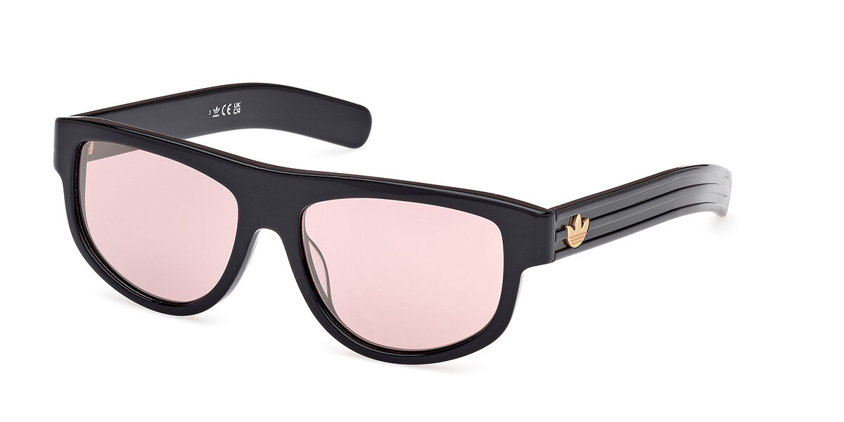 Adidas Originals OR0126 01Z, Black frame, Purple Mirror lenses