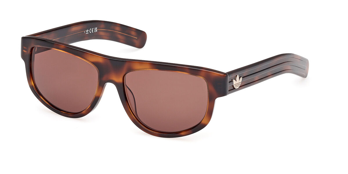Adidas Originals OR0126 52E, Tortoiseshell frame, Dark Brown lenses