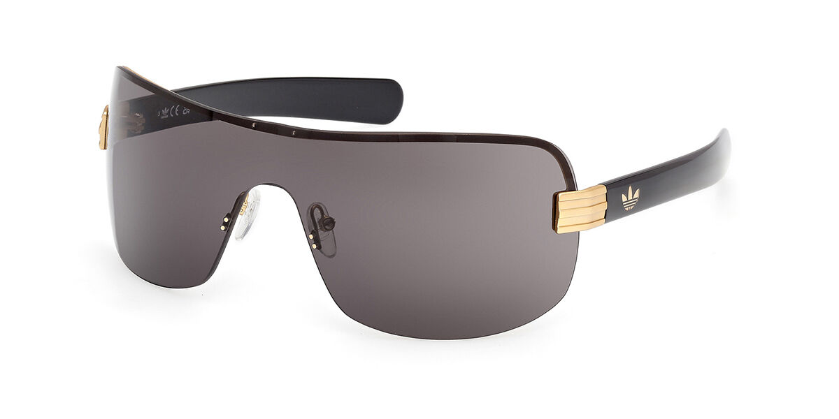 Adidas Originals OR0128 31A, Gold frame, Dark Grey lenses