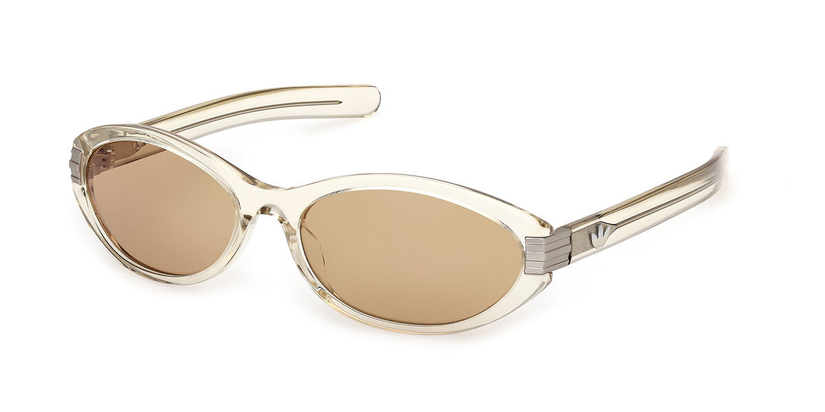 Adidas Originals OR0129 39E, Yellow frame, Light Bronze Brown lenses