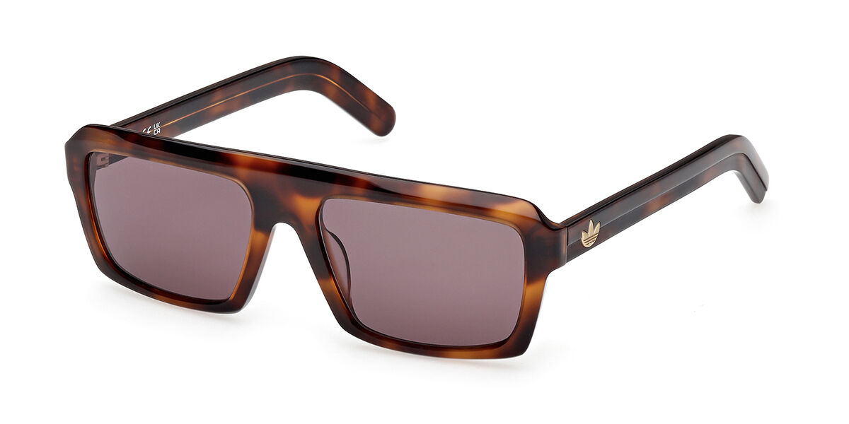Adidas Originals OR0133 52E, Tortoiseshell frame, Grey Brown lenses