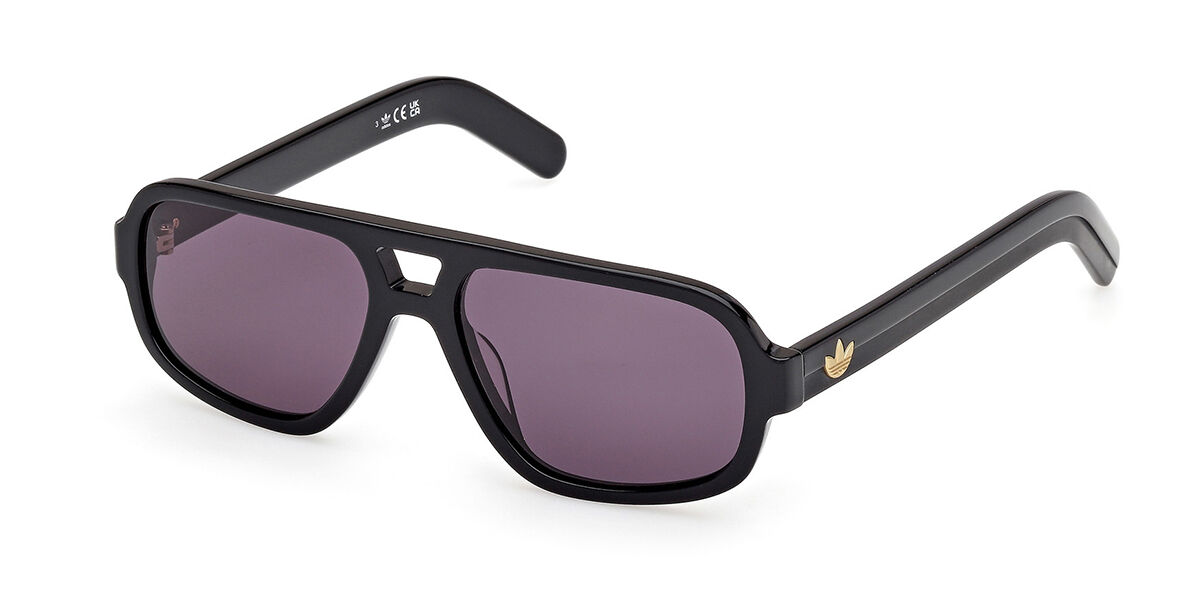 Adidas Originals OR0134 01A, Black frame, Smoke Grey lenses