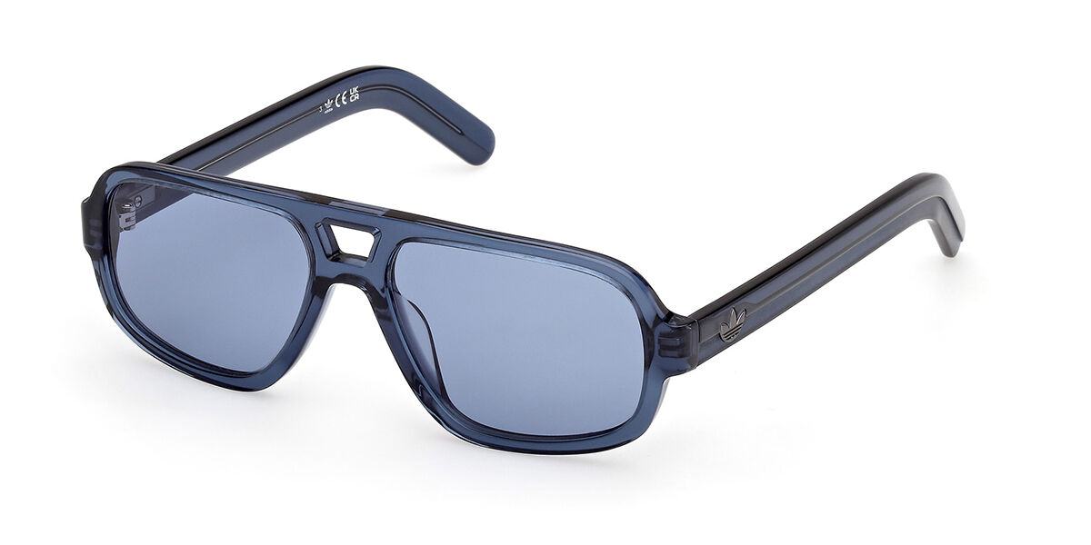 Adidas Originals OR0134 90V, Blue frame, Blue lenses
