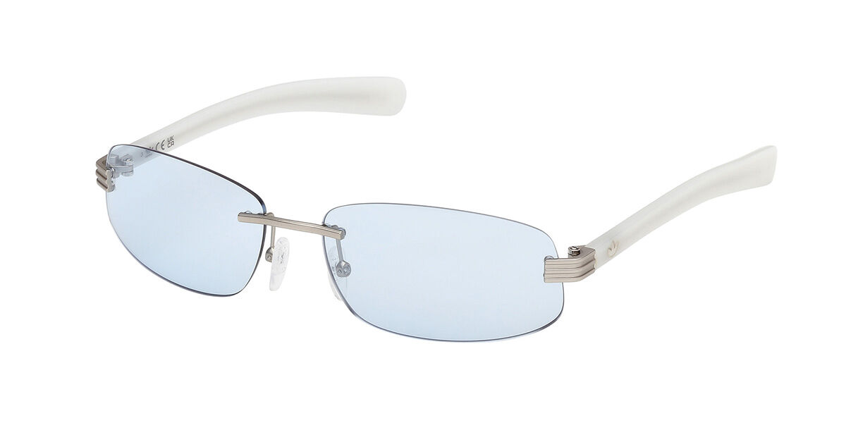 Adidas Originals OR0130 17V, Silver frame, Blue Photochromic lenses