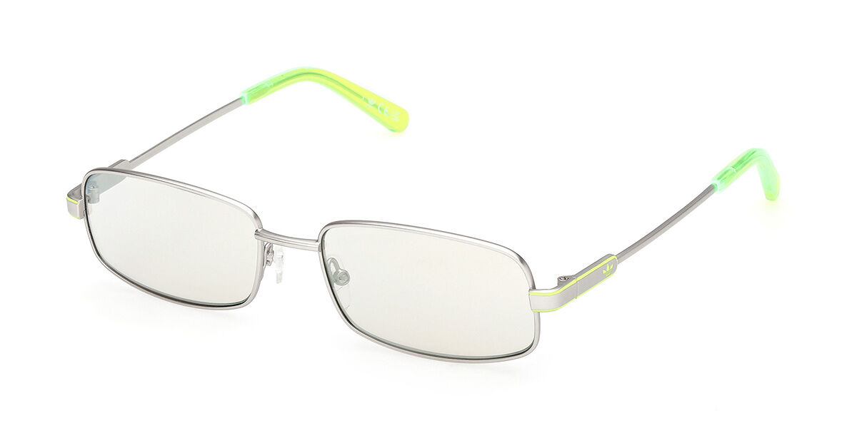 Adidas Originals OR0138 17C, Silver frame, Smoke Grey Silver Mirror lenses