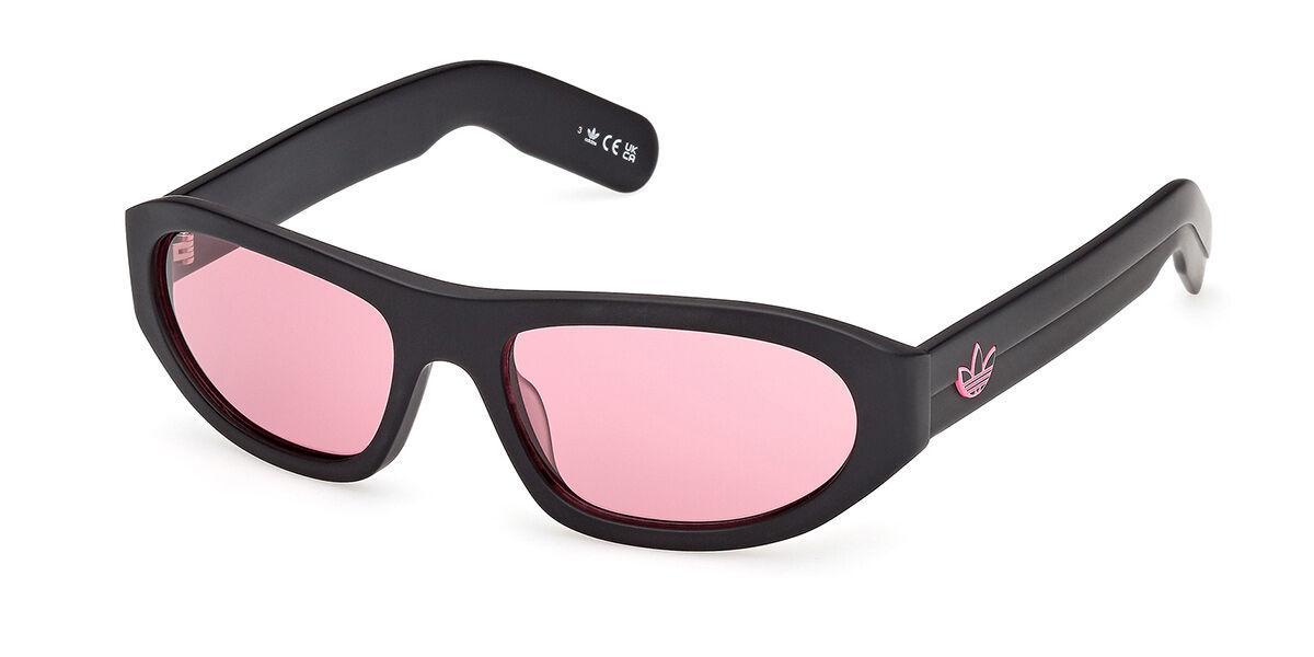 Adidas Originals OR0139 02Y, Black frame, Pink Purple lenses