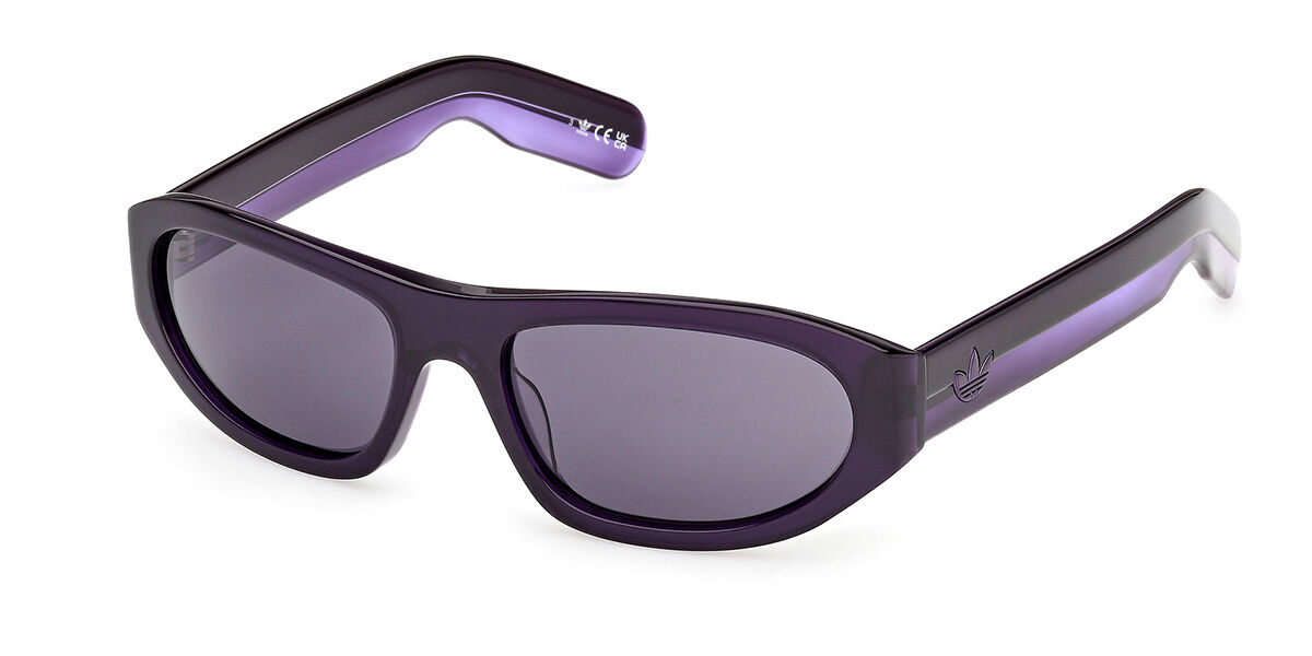 Adidas Originals OR0139 81Y, Purple frame, Dark Purple lenses
