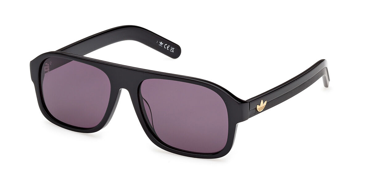 Adidas Originals OR0141 01A, Black frame, Smoke Grey lenses