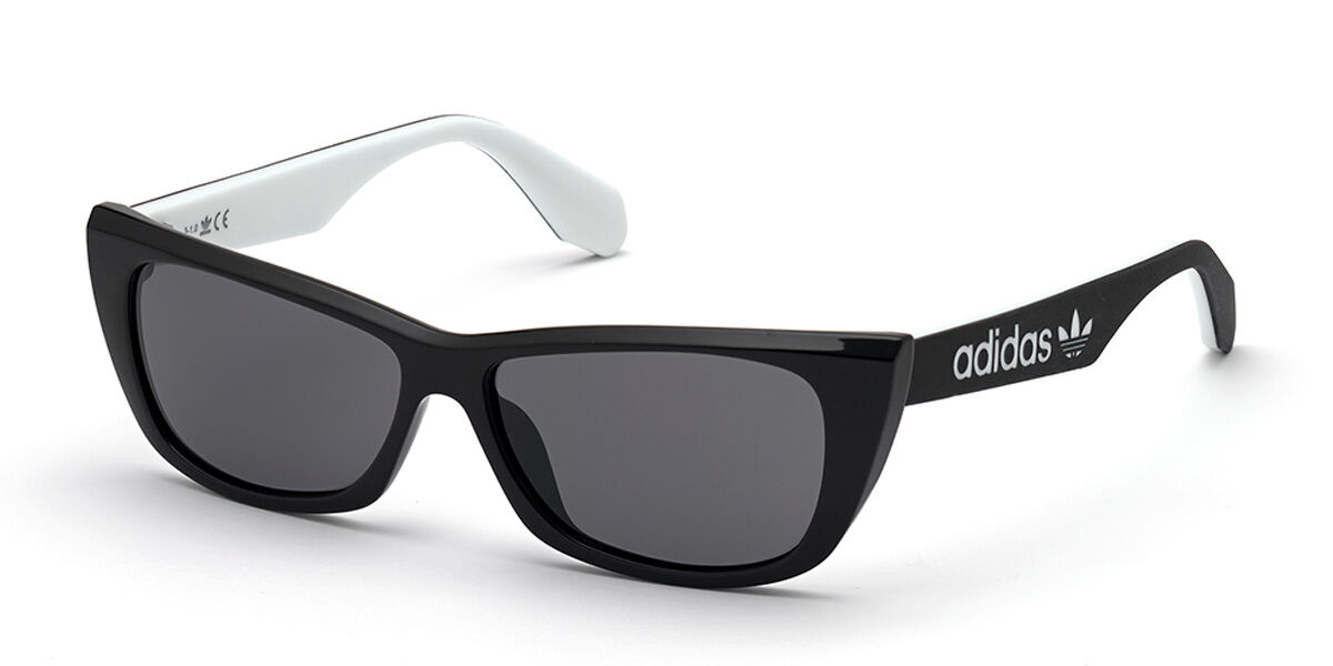 Adidas Originals OR0027 01A, Black frame, Grey lenses