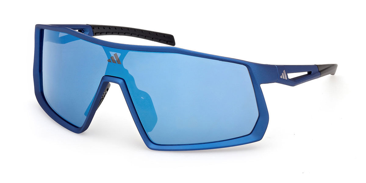 Adidas Sport SP0123 91X, Blue frame, Blue Mirror lenses