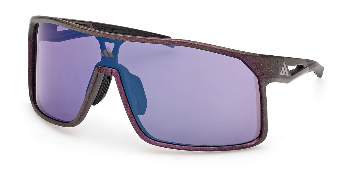 Adidas Sport SP0124 82Z, Violet Mirror lenses