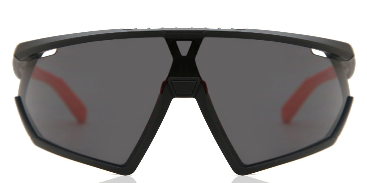 Adidas Sport SP0001 02A, Black frame, Grey lenses