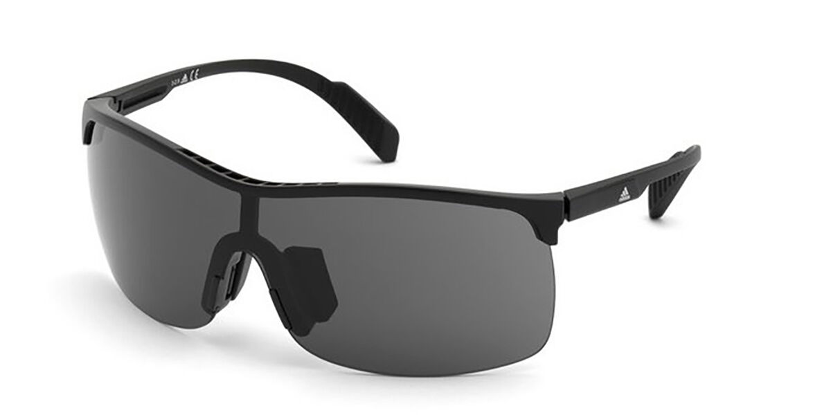 Adidas Sport SP0003 01A, Black frame, Grey lenses