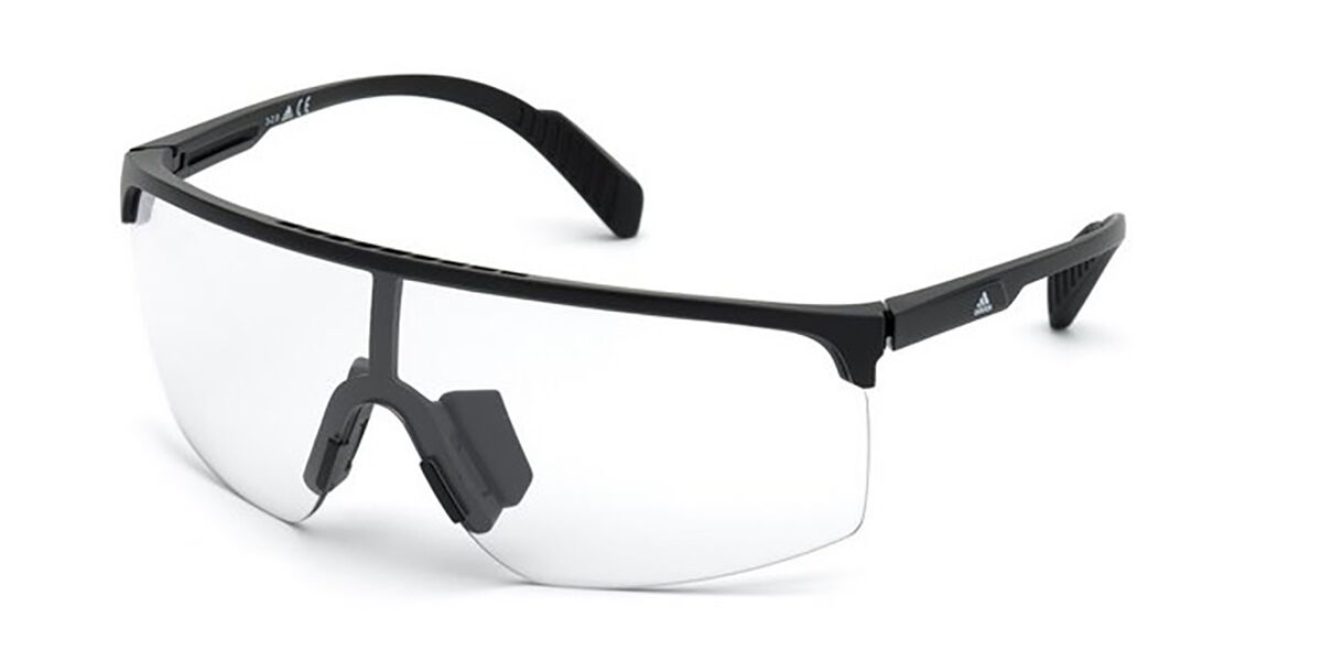 Adidas Sport SP0005 01A, Black frame, Light Grey lenses